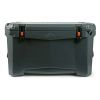 52 qt High Performance Hard Sided Box Cooler, Gray - grey - Advanced Insulation