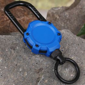 Magnetic Camping Anti-lost Keychain (Color: Blue)