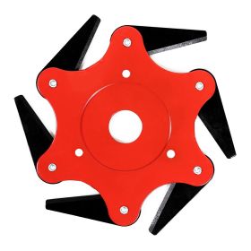 Multi-Leaf Manganese Steel Blade For Mowing Head (Option: Red light weight)