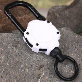 Magnetic Camping Anti-lost Keychain (Color: White)