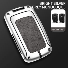 European And American Style Zinc Alloy Keycase (Option: Silver gray single shell)