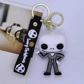 Creative Cartoon The Nightmare Before Christmas Doll Keychain (Option: Style 1-Opp)