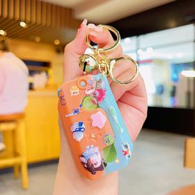 Luminous Cartoon Radish Knife Keychain Pendant (Option: Radish Knife XINGX-No Keychain)