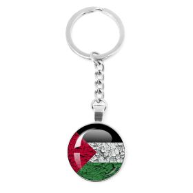 Palestinian Flag Time Stone Pendant (Option: Model 8)