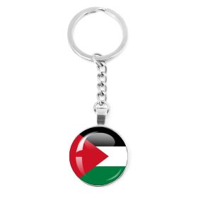 Palestinian Flag Time Stone Pendant (Option: Style 4)