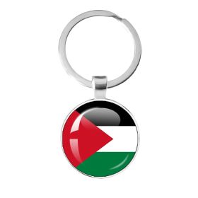 Palestinian Flag Time Stone Pendant (Option: Style 1)