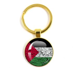 Palestinian Flag Time Stone Pendant (Option: Style 6)