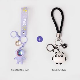 Cartoon Astronaut Gift Bag Pendant Astronaut Couple Keychain (Option: Style28)